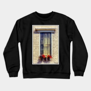 Window Sill Flowers Crewneck Sweatshirt